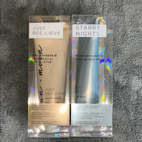 Sun + Moon Just Bee-lieve and Starry Nights Skincare Set - NEW IN BOXES - Picture 1 of 1